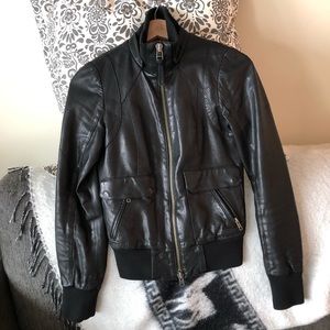 Mackage women’s leather jacket